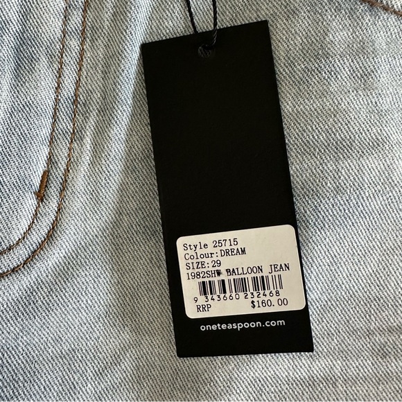 One Teaspoon 1982S High Waist Balloon Denim Jeans‎ Dream Size 29 - Picture 5 of 12